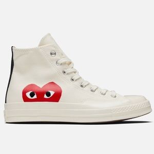 Comme des garçon high top converse